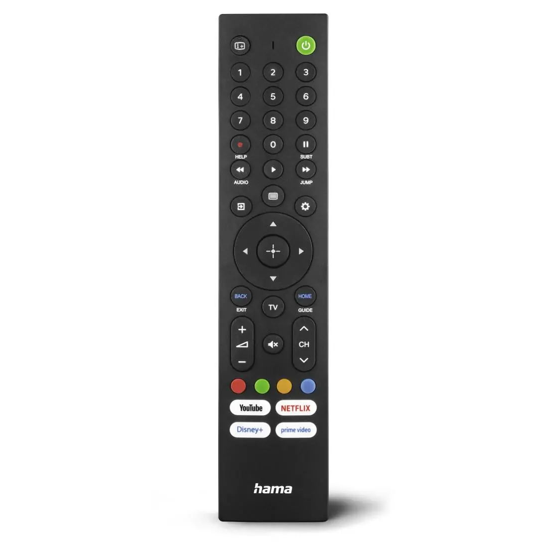 HAMA Universal τηλεχειριστήριο για τηλεόραση Sony, IR, εκπαιδεύσιμο, με 4 κουμπιά εφαρμογών