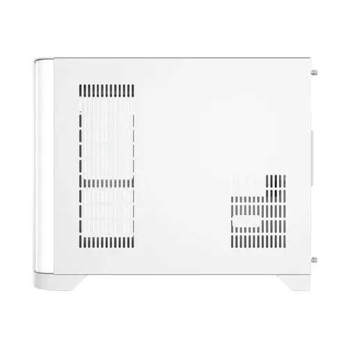 Gamemax carcasă Case mATX - HYPE-M Alb - 3 x 120 mm Addressable RGB ventilatoare - 11
