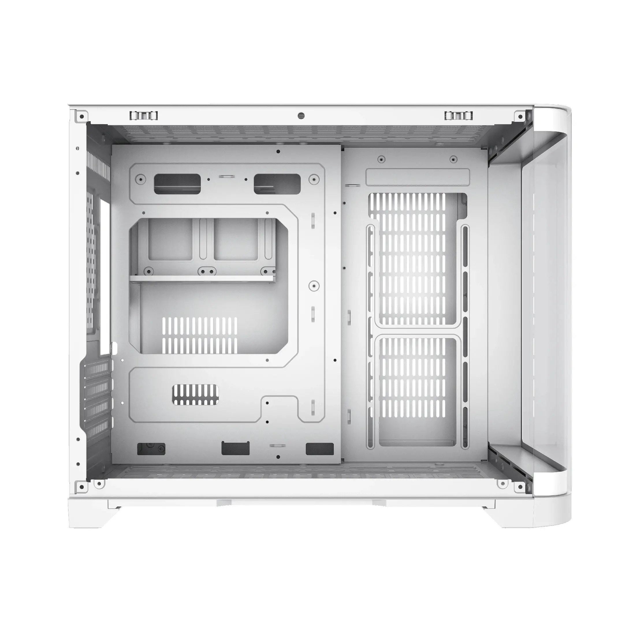 Gamemax кутия Case mATX - HYPE-M White - 3 x 120 mm Addressable RGB fans - image 9