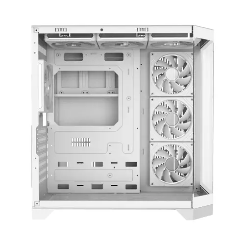 Gamemax кутия Case ATX - HYPE-A White - 4 x 120 mm Addressable RGB fans - image 7