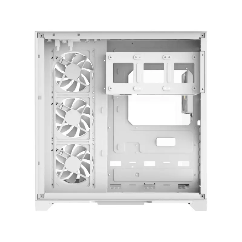 Gamemax кутия Case ATX - HYPE-A White - 4 x 120 mm Addressable RGB fans - image 8
