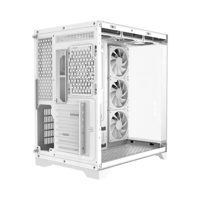 Gamemax кутия Case ATX - HYPE-A White - 4 x 120 mm Addressable RGB fans - image 9
