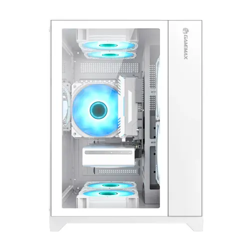 Gamemax кутия Case mATX - Infinity Mini White - image 1