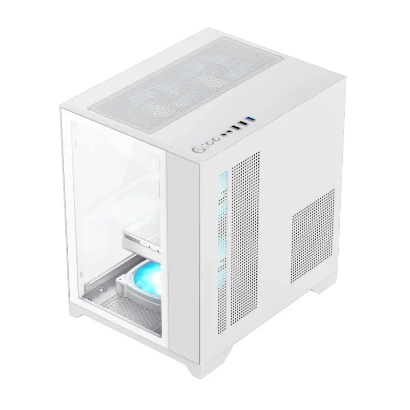 Gamemax carcasă Case mATX - Infinity Mini Alb - image 3