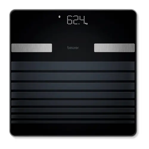 Везна, Beurer BF 451 BT SignatureLine, Weight, BMI, body fat, body water, skeletal muscle percentage; Magic LED display; Modern dot-matrix look; Bluetooth; 180 kg / 100 g - image 1