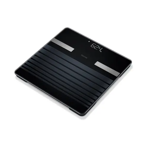 Везна, Beurer BF 451 BT SignatureLine, Weight, BMI, body fat, body water, skeletal muscle percentage; Magic LED display; Modern dot-matrix look; Bluetooth; 180 kg / 100 g