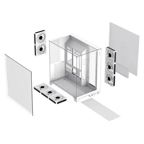 Gamemax кутия Case ATX - Infinity Plus White - image 10