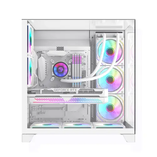Gamemax кутия Case ATX - Infinity Plus White - image 2