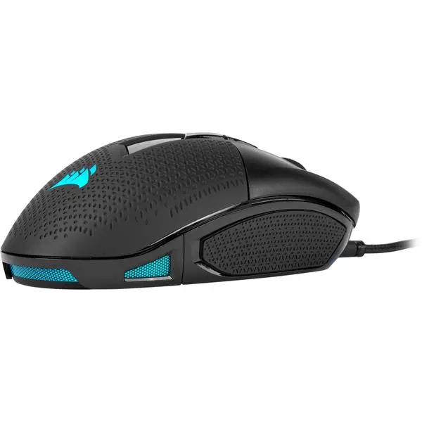 CORSAIR NIGHTSWORD RGB, Performance Tunable FPS/MOBA, Black, Backlit RGB LED, 18000 DPI, Optical - image 1