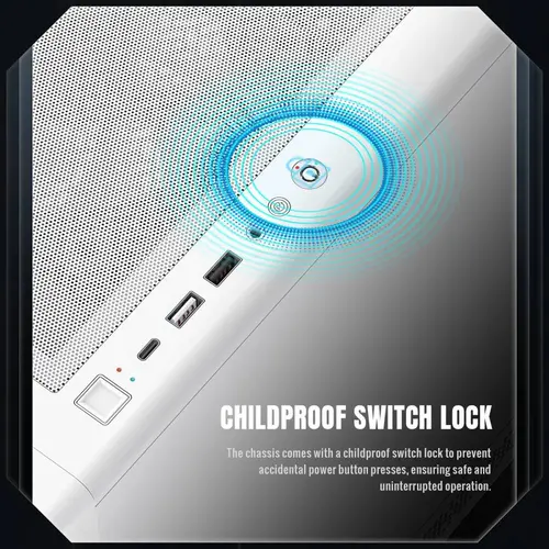 Gamemax кутия Case ATX - Storm 2 AW - 6 x 120 mm Addressable RGB fans - image 7