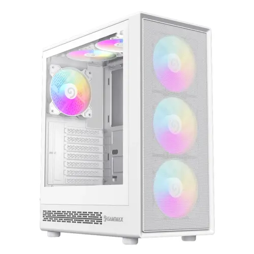 Gamemax кутия Case ATX - Storm 2 AW - 6 x 120 mm Addressable RGB fans