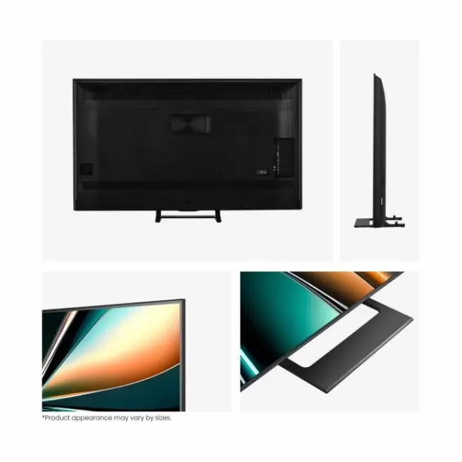 Телевизор, Hisense 75"U7Q, 4K Ultra HD 3840x2160, ULED, FALD, Quantum Dot, 144Hz, IPS, HDR 10+, HLG, Dolby Vision IQ, Dolby Atmos, Smart TV, WiFi 5GHz, WiFi Direct, BT, Anyview Cast,light sensor, 4xHDMI, 2xUSB, LAN, CI+, DVB-T2/C/S2, Black - image 2