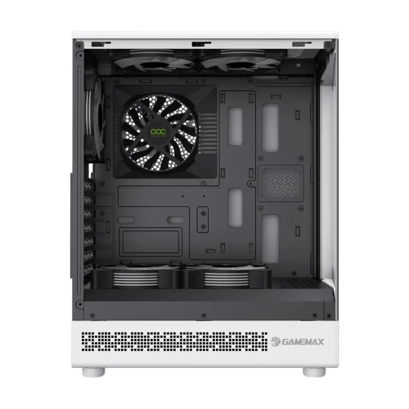Gamemax кутия Case ATX - Vista COC AW - 5 x 120 mm A-RGB Fans, MB Plate COC Fan - image 4