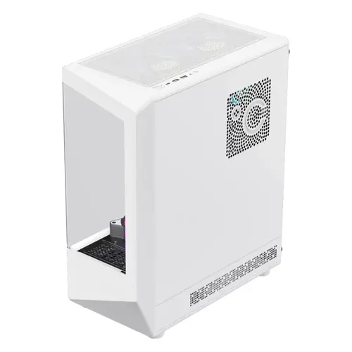 Gamemax carcasă ATX - Vista COC AW - 5 x ventilatoare A-RGB de 120 mm, ventilator COC pe placa de bază - 10