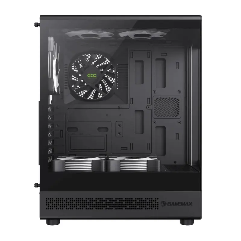 Gamemax κουτί Case ATX - Vista COC AB - 5 x 120 mm A-RGB ανεμιστήρες, MB Plate COC ανεμιστήρας - image 6