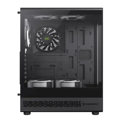 Gamemax кутия Case ATX - Vista COC AB - 5 x 120 mm A-RGB Fans, MB Plate COC Fan - image 6