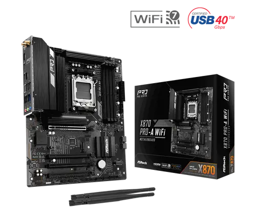 Placă de bază, ASROCK X870 PRO-A WIFI /AM5 - 4