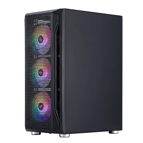 1stPlayer кутия Case ATX - Firebase X5 RGB v2 - 4 fans included - image 1
