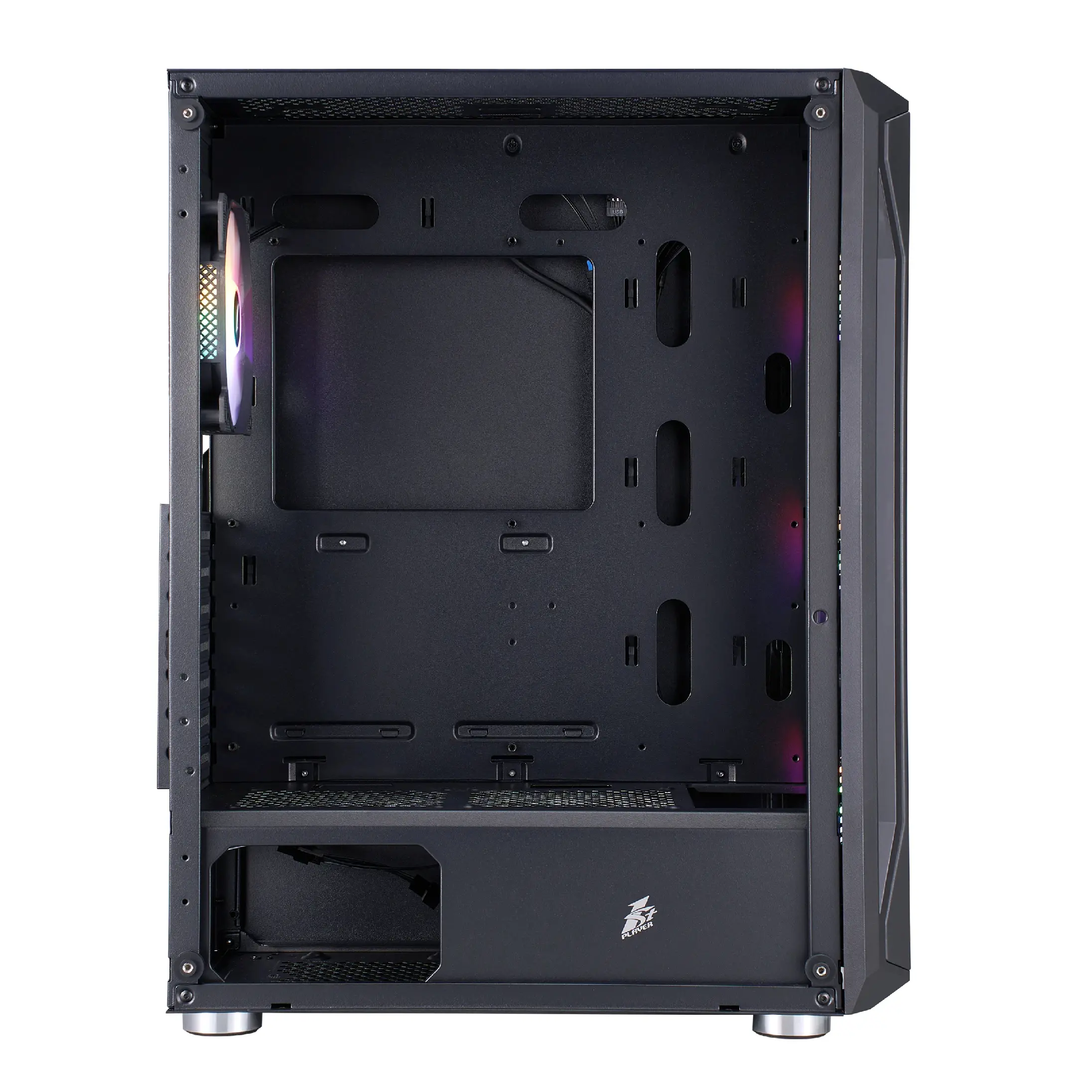 1stPlayer кутия Case ATX - Firebase X5 RGB v2 - 4 fans included - image 3