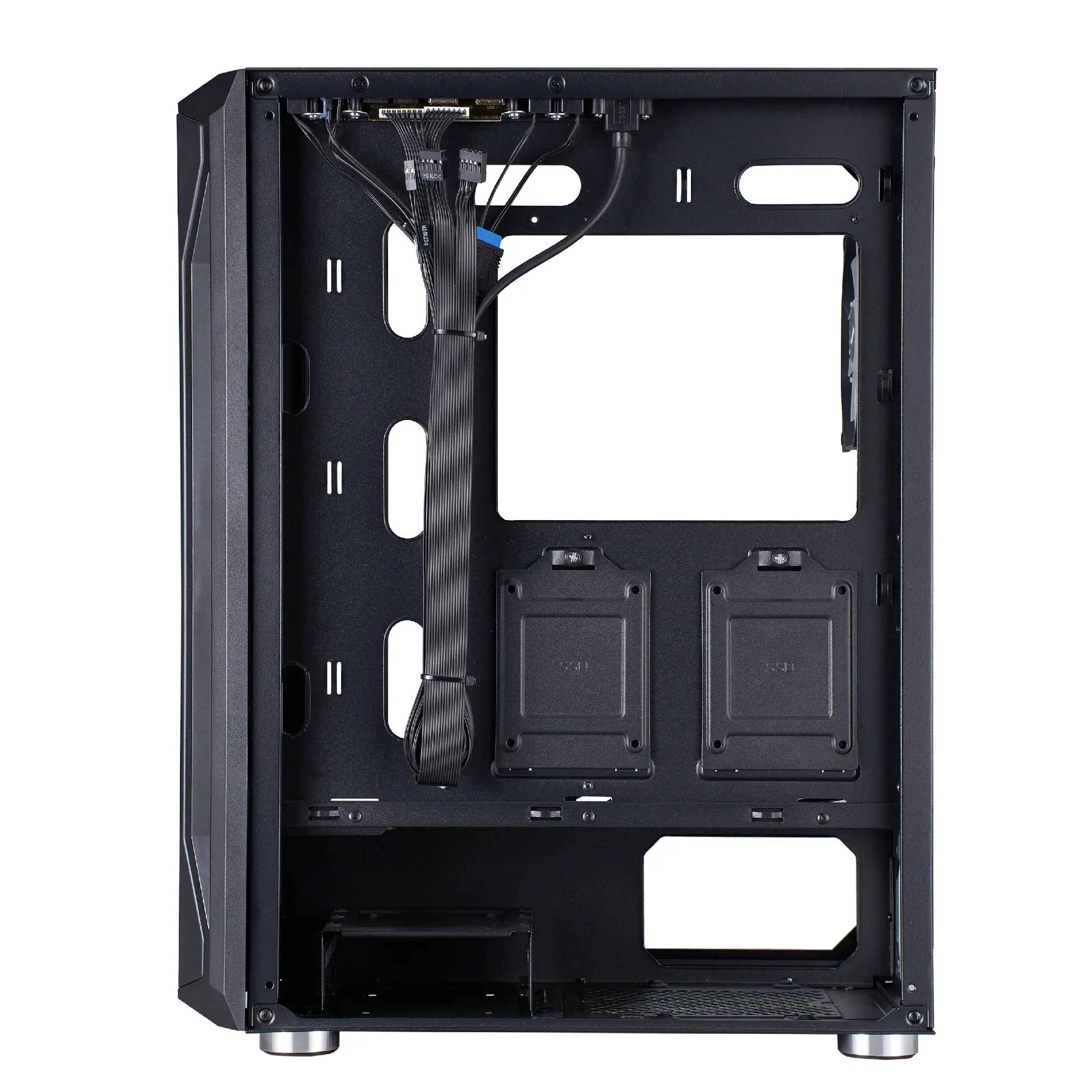 1stPlayer кутия Case ATX - Firebase X5 RGB v2 - 4 fans included - image 4