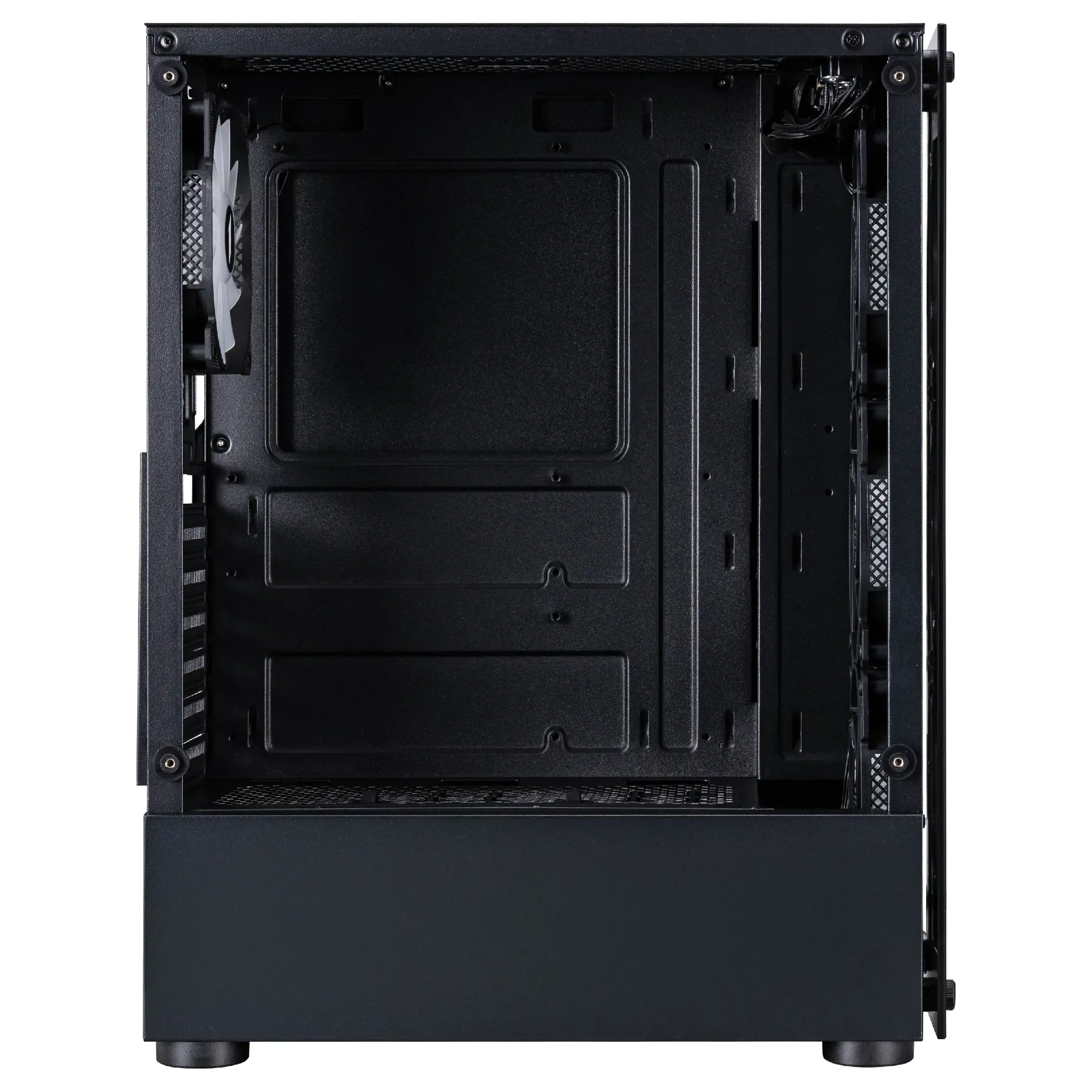 1stPlayer Carcasă Case ATX - Fire Dancing V2-A RGB v2 - 4 ventilatoare incluse - image 6