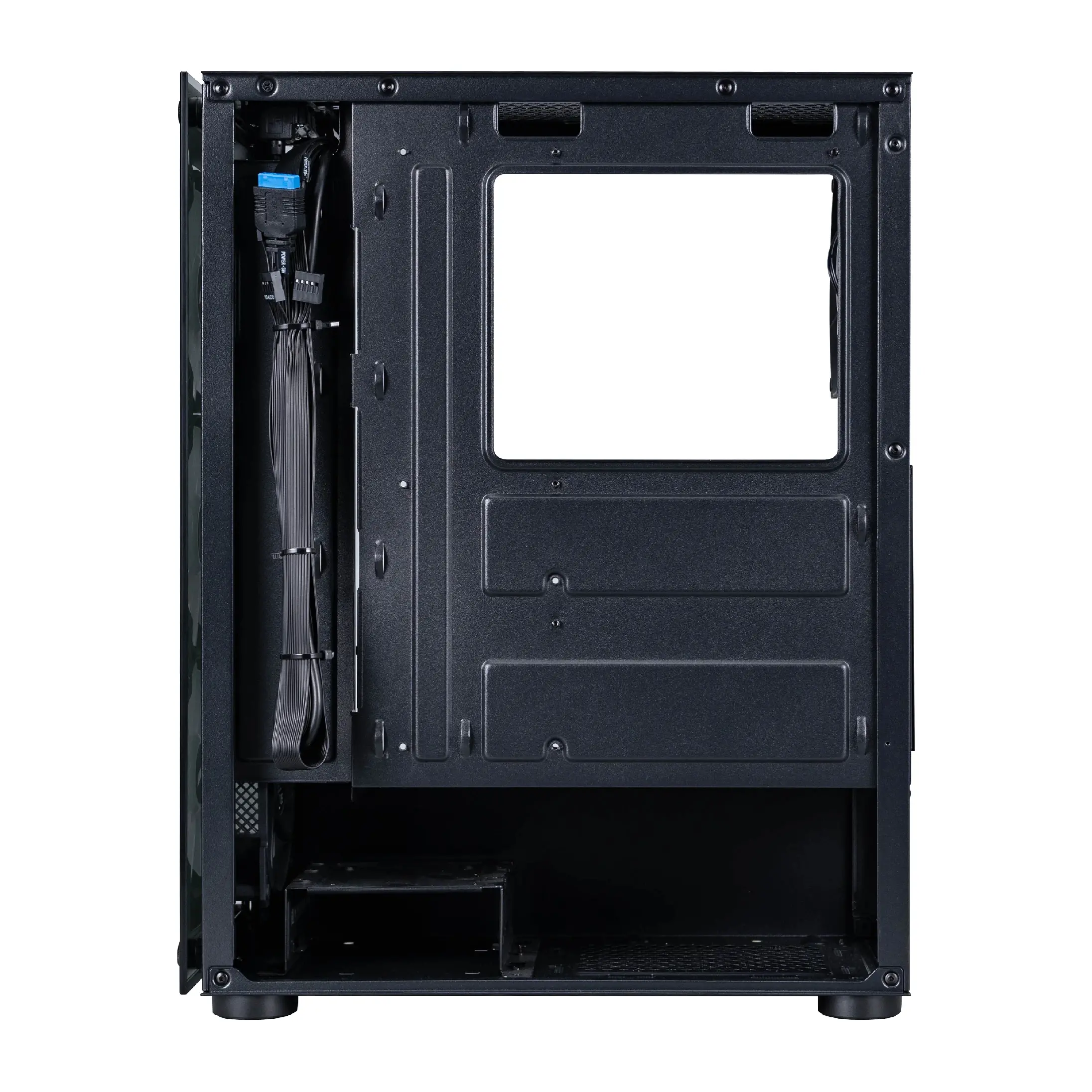 1stPlayer Carcasă Case ATX - Fire Dancing V2-A RGB v2 - 4 ventilatoare incluse - image 7