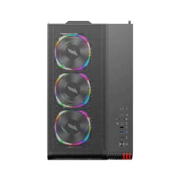 1stPlayer кутия Case mATX - VT6-BK - Mesh, A-RGB - image 3