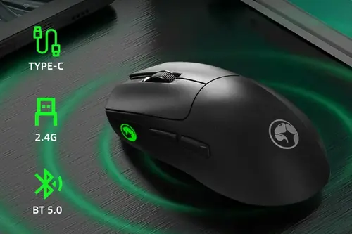 Marvo безжична геймърска мишка Wireless Gaming Mouse Niro 320 G867W - Bluetooth, 2.4G, 8000dpi - image 11