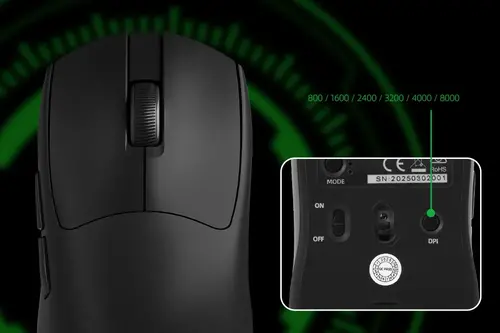 Marvo безжична геймърска мишка Wireless Gaming Mouse Niro 320 G867W - Bluetooth, 2.4G, 8000dpi - image 14