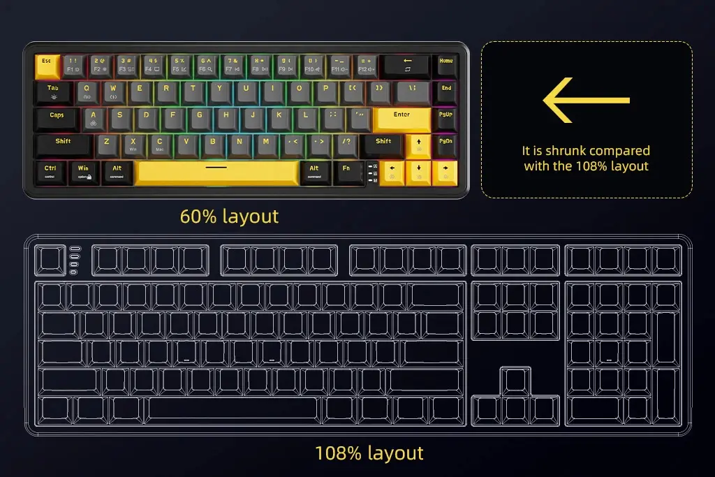 Marvo επαγγελματικό gaming μηχανικό πληκτρολόγιο Professional Gaming Mechanical Keyboard Magma M40 KG964 - 8K, Magnetic Switches [Tactile] - image 12