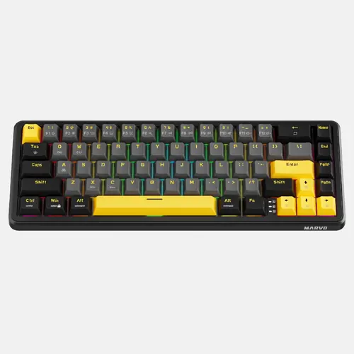 Marvo професионална геймърска механична клавиатура Professional Gaming Mechanical Keyboard Magma M40 KG964 - 8K, Magnetic Switches [Tactile] - image 1