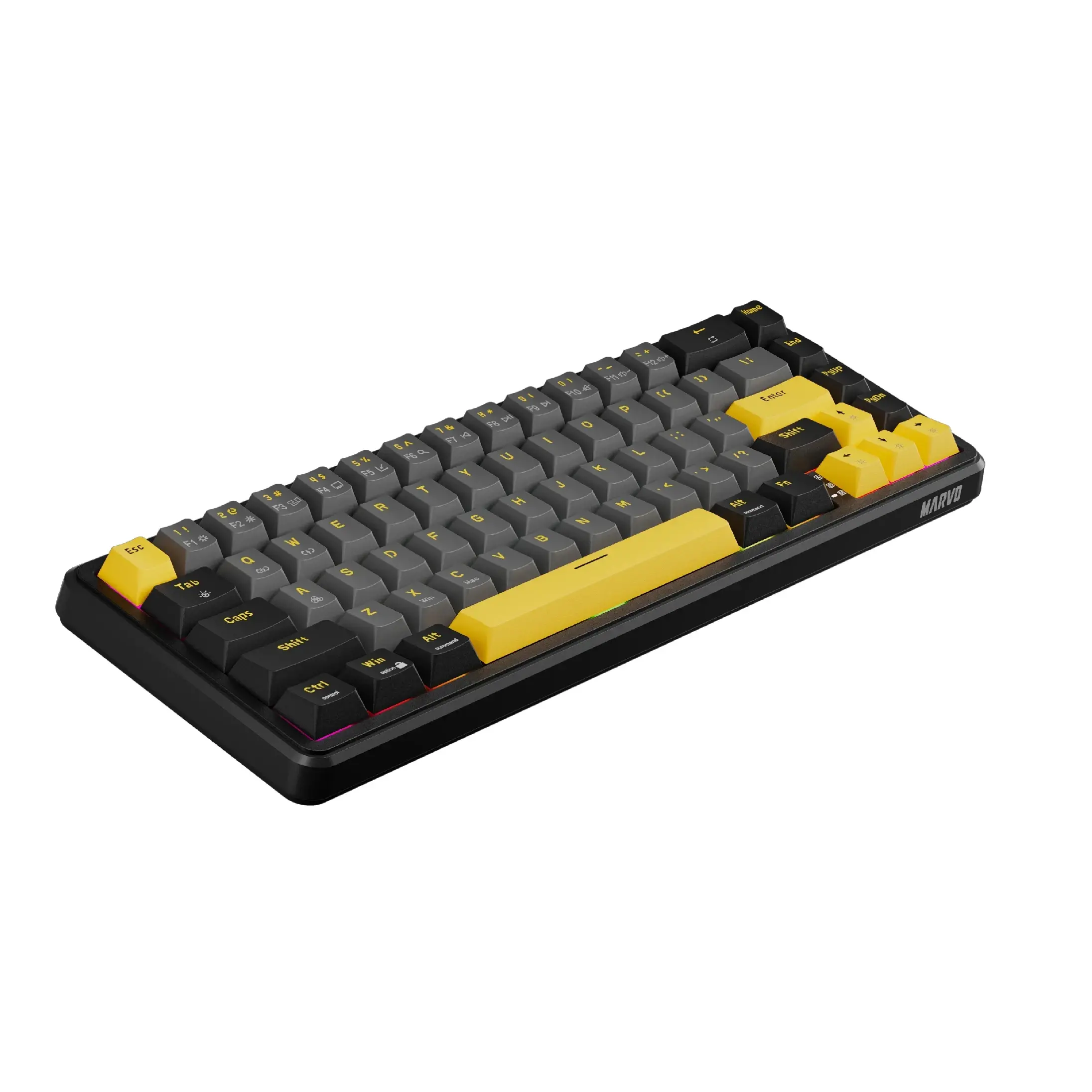 Marvo tastatură mecanică profesională de gaming Professional Gaming Mechanical Keyboard Magma M40 KG964 - 8K, Magnetic Switches [Tactile] - image 4