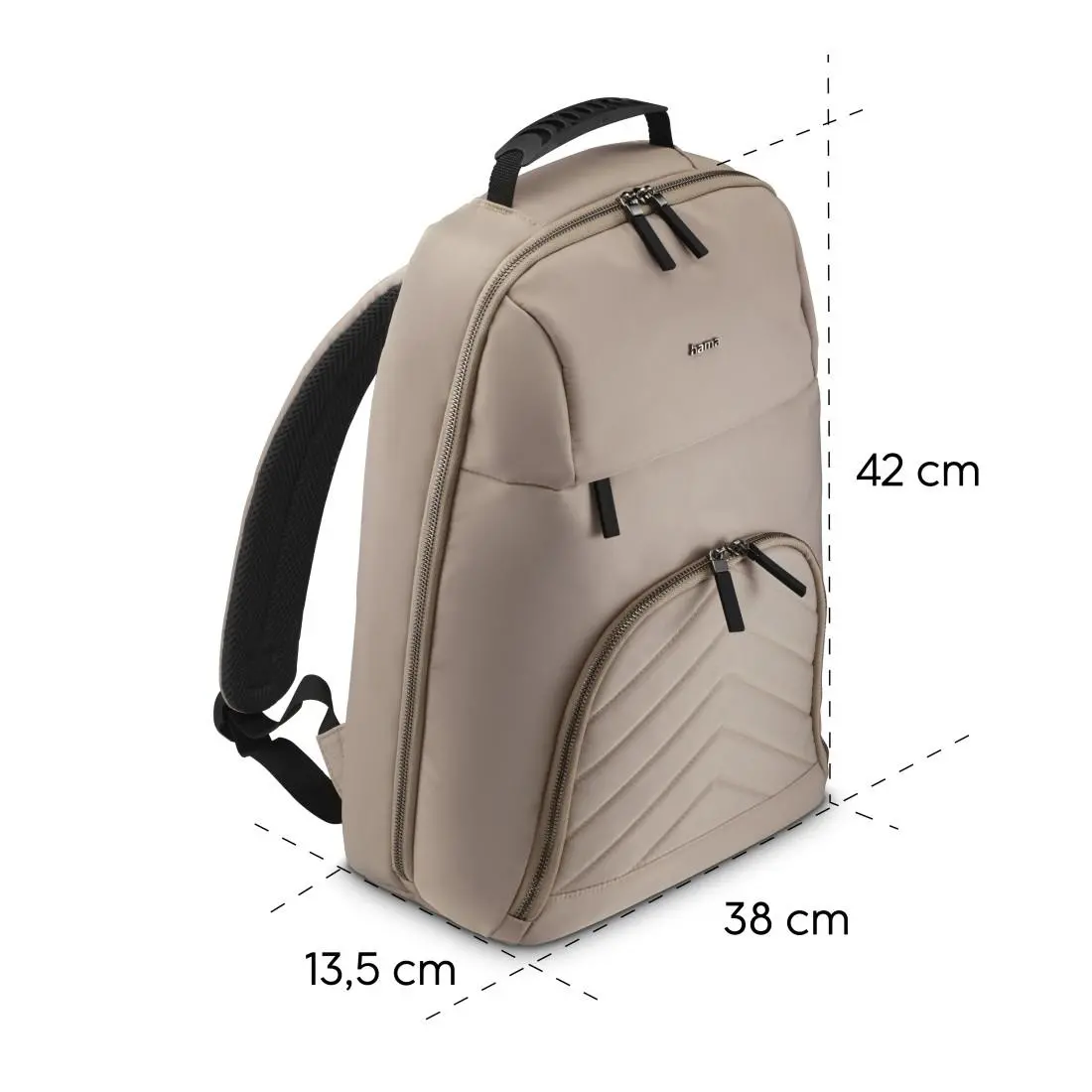 HAMA Раница за лаптоп "Premium Lightweight", до 41 см (16,2"), бежов - image 18