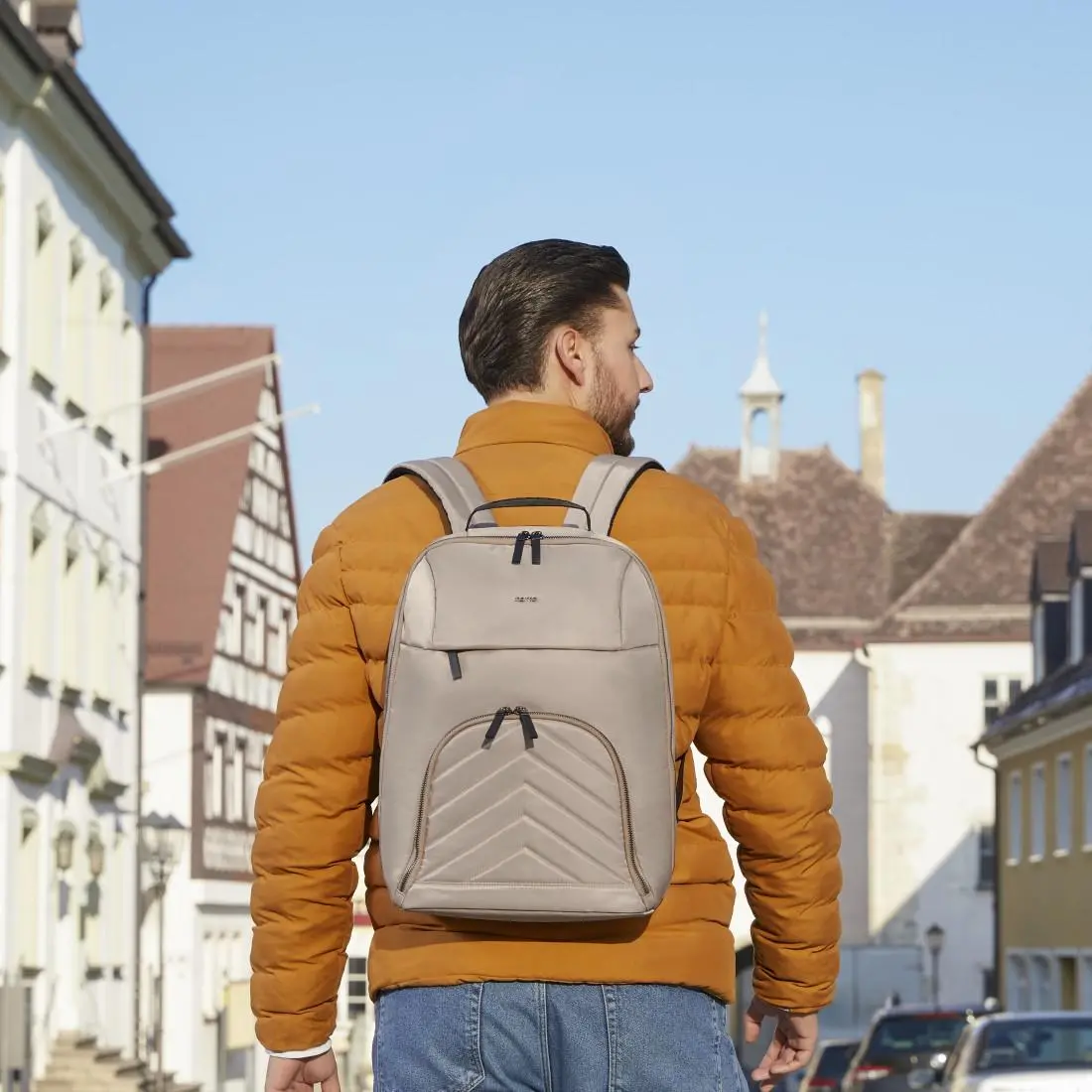 HAMA Раница за лаптоп "Premium Lightweight", до 41 см (16,2"), бежов - image 6