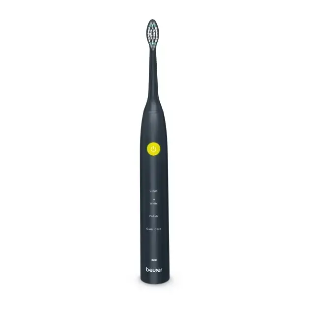 Ηλεκτρική οδοντόβουρτσα, Beurer SC 30 Jet Black, Ηλεκτρική ηχητική οδοντόβουρτσα, έως 80.000 κινήσεις/λεπτό, 4 προγράμματα καθαρισμού: Clean, White - image 1