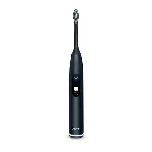 Електрическа четка за зъби, Beurer SC 50 midnight ink, Electric Sonic Toothbrush, up to 80,000 mov/min, 5 cleaning programs: Clean, Sensitive, Polish, Gum Care, Whiten, Pressure sensor , 2-min. timer, Incl. 2 toothbrush heads and magnetic charging plate, 22 days of battery life - image 1