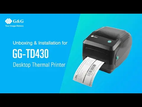 IMPRIMANTĂ DE ETICHETE - DESKTOP BARCODE PRINTER G&G - USB+Bluetooth+WiFi - PN TD-403T (TD403T) - image 2