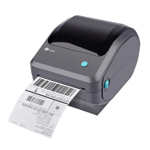 ЕТИКЕТЕН ПРИНТЕР - DESKTOP BARCODE PRINTER G&G - USB+Bluetooth+WiFi - PN TD-401T (TD401T)