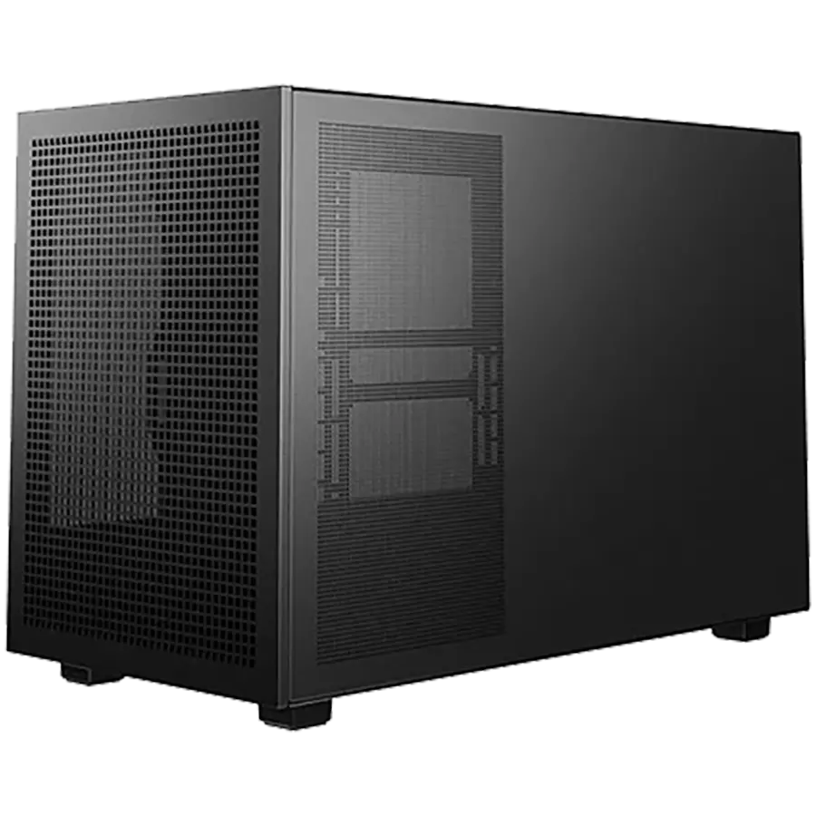 DeepCool CH260, Mini Tower, Mini-ITX/Micro-ATX, 2xUSB3.0, 1xType-C Gen 2, 1xAudio, Mesh Panel, Black, 2Y, R-CH260-BKNGM0-G-1 - image 2