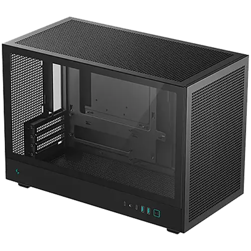 DeepCool CH260, Mini Tower, Mini-ITX, 2xUSB3.0, 1xType-C Gen 2, 1xAudio, Mesh Panel, Black, 2Y, R-CH260-BKNGM0-G-1
