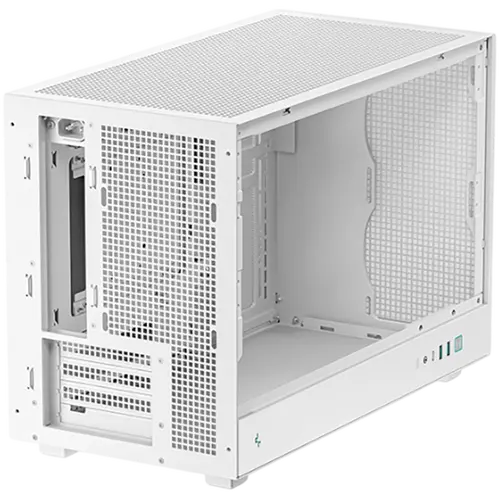 DeepCool CH260 WH, Mini Tower, Mini-ITX/Micro-ATX, 2xUSB3.0, 1xType-C Gen 2, 1xAudio, Mesh Panel, White, 2Y, R-CH260-WHNGM0-G-1 - image 3