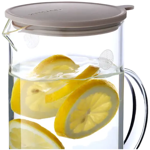 BUYDEEM Γυάλινη κανάτα ποτών 1200 ml, μοντέλο CD2003 - 3