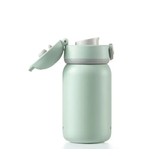BUYDEEM Stainless Steel Thermos Bottle 200 ml, model TAN200, color Cozy Greenish - image 1