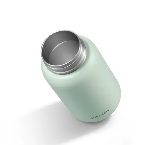 BUYDEEM Stainless Steel Thermos Bottle 200 ml, model TAN200, color Cozy Greenish - image 3