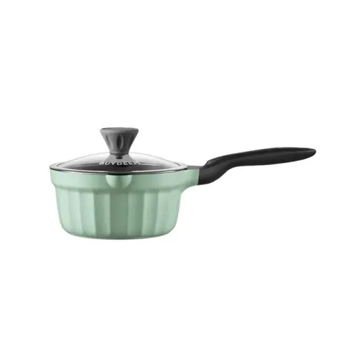 BUYDEEM Cratiță antiaderentă din aluminiu turnat 1,8L, model CP141, culoare Cozy Greenish - 1