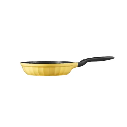 BUYDEEM Cast Aluminum Nonstick Frying Pan 25 cm, model CP151, color Mellow Yellow - image 2