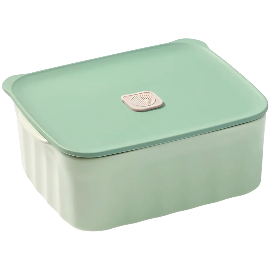 BUYDEEM Bento Lunch Box 810 ml, model CT1006, color Cozy Greenish - image 2