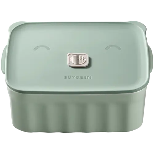 BUYDEEM Bento Lunch Box 810 ml, model CT1006, color Cozy Greenish