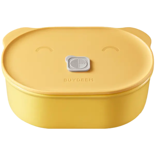 BUYDEEM Δοχείο φαγητού Bento 500 ml, μοντέλο CT3007, χρώμα Mellow Yellow