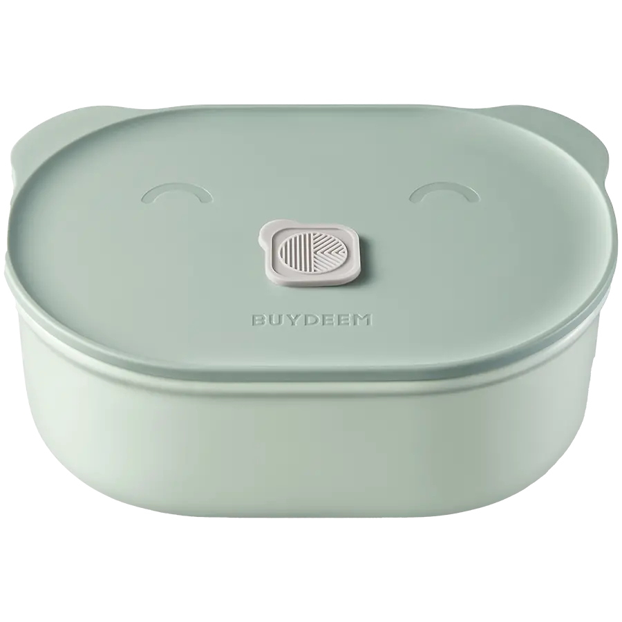 BUYDEEM Bento Lunch Box 500 ml, model CT3007, color Cozy Greenish